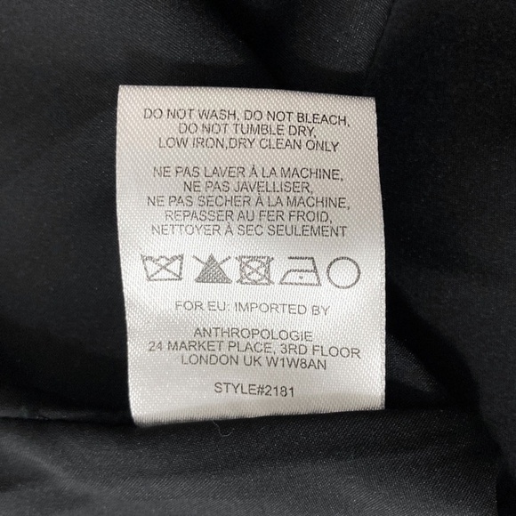 HUTCH X ANTHROPOLOGIE Metallic Animal Print Brocade Keyhole Tie Back Top - Picture 10 of 10